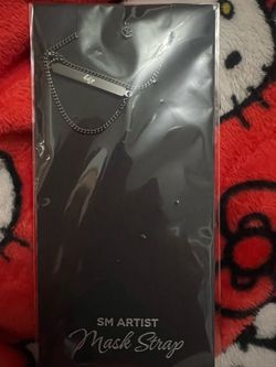 SM Artist EXO LAY Mask Strap One Size Adjustable K-Pop