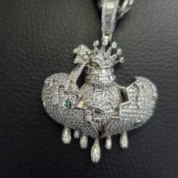 Pendant Only 🔥🔥passes All Diamond Testers