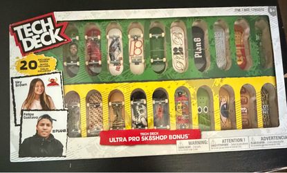 Tech Deck Ultra Pro Sk8shop Bonus 20-Pack