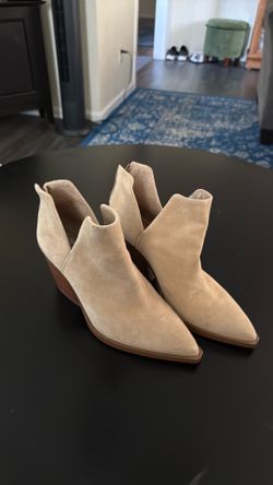 Vince Camuto Tan Ankle Boots