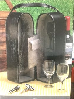 Geoffrey Beene Designer Wine Tote New
