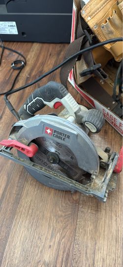 Porter-Cable PCE310 7-1/4” Corded Circular Saw – 15 Amp