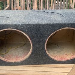 12” Dual Subwoofer Sealed Box 