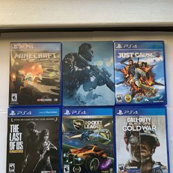 PS4 GAME LOT  *EXCLUSIVE GAME* 