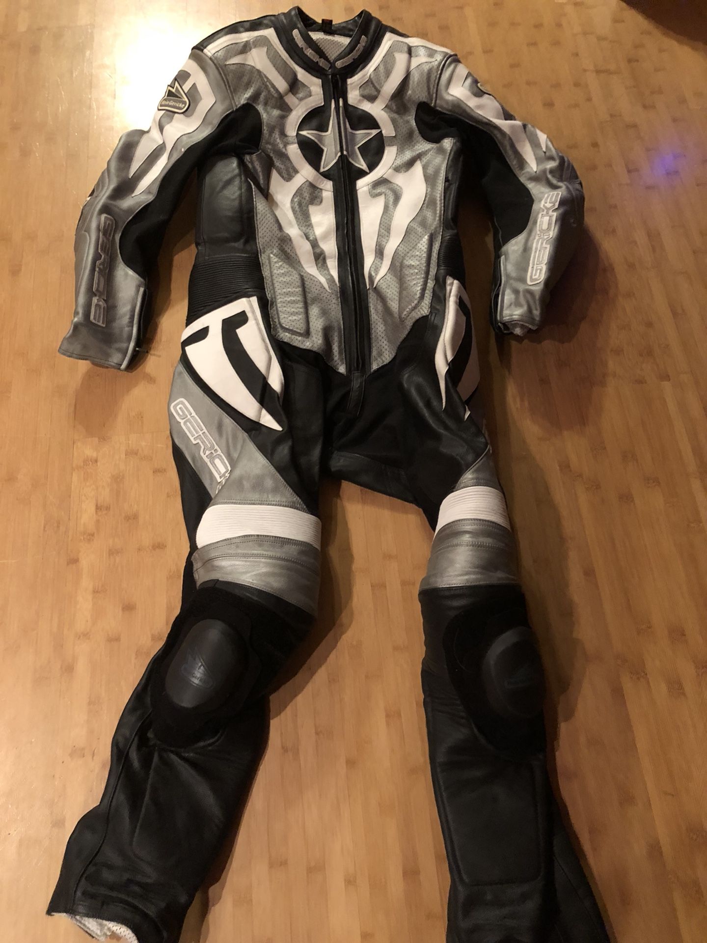 One Piece Motorcycle Race Suit, Hein Gericke Celtic, Size 46