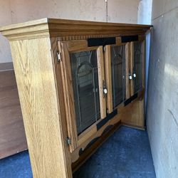 Oak Hutch 