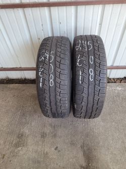 245 60 18 Bfgoodrich  A/T tires