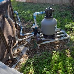 Pool Pump & Sand Filter