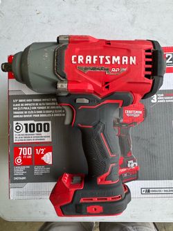 CRAFTSMAN V20 RP 20-volt Variable Speed Brushless 1/4-in Drive Cordless Impact Wrench (Battery Included and Charger Included)