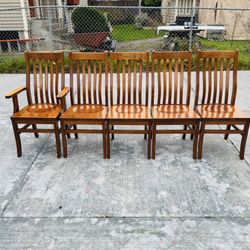 Solid Wood Hand Made Dining Chairs