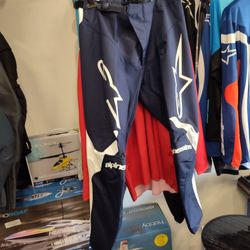 Alpinestars off-road dirt bike pants brand new size 36 $80 special clearance