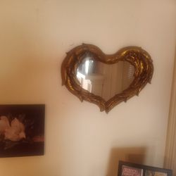 Heart shaped Mirror
