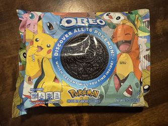 Limited Edition Pokemon Oreo Cookies 15.25oz NEW Unopened
