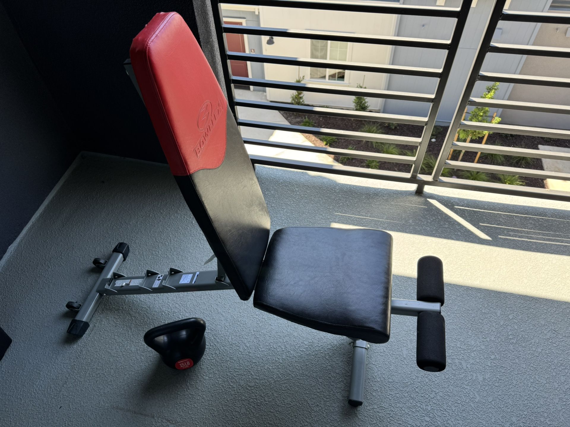 Workout Bench/Weighted Vest/ Pull-Up Bar/ Kettlebell