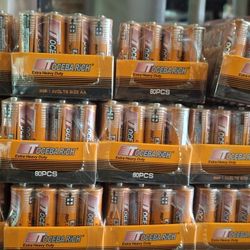 Batteries AA and  AAA Available 