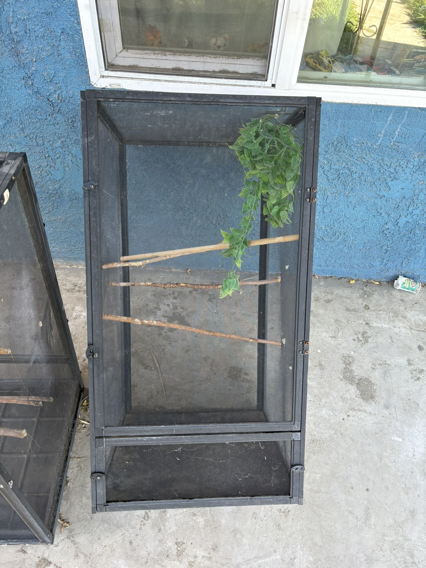 Two Screen Cages/ Reptile Enclosure