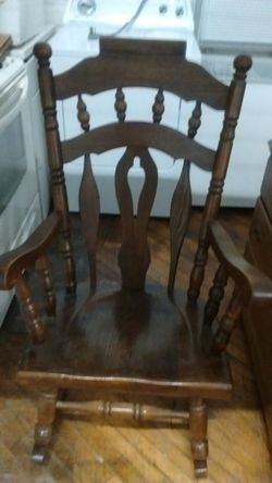 Rocking chair heavy duty used