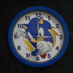 Sonic the Hedgehog wall clock