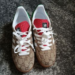 Gucci Addidas Casual Sneakers Size 7 New No Box