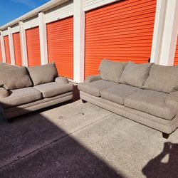 Couch & Love Seat (free delivery)