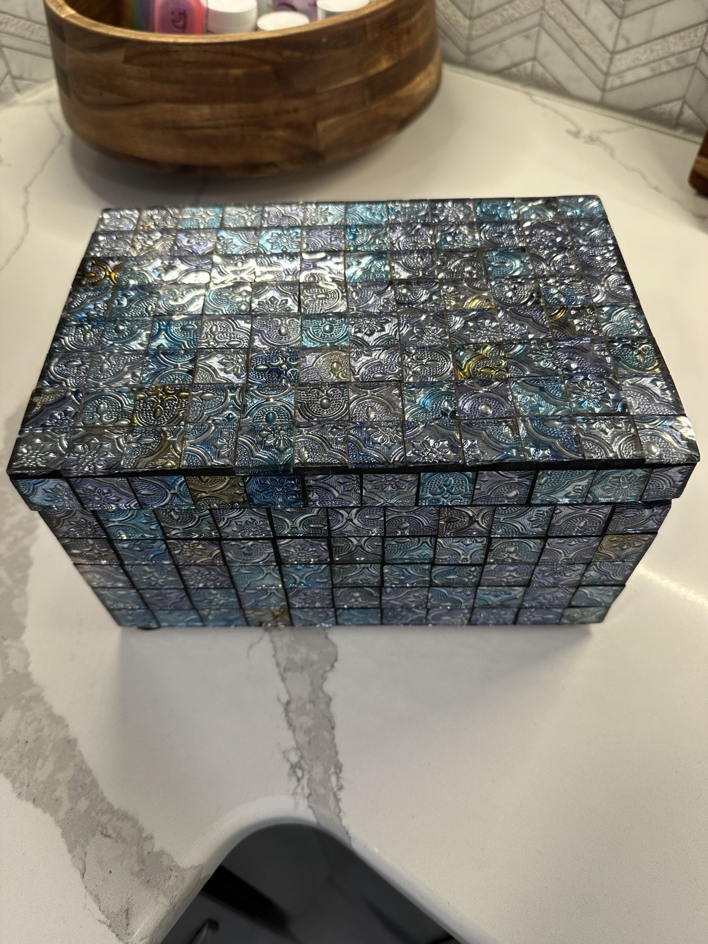 Mosaic Style Decorative Box