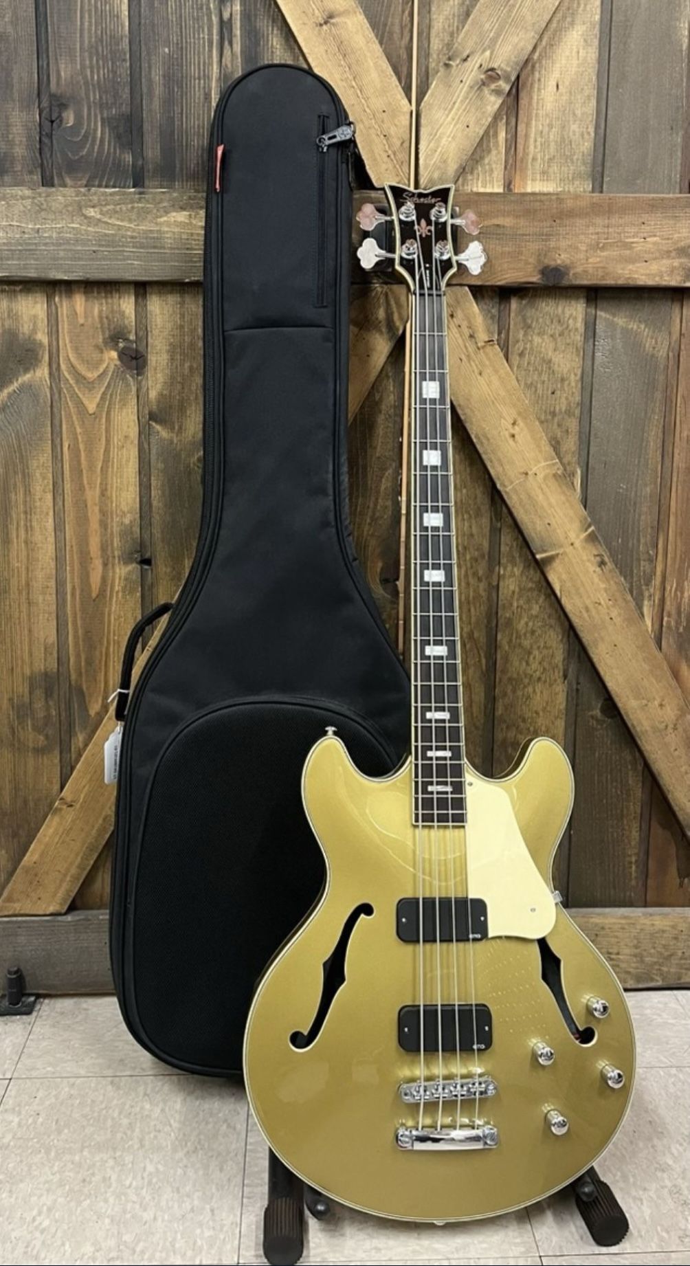 Schecter Diamond Series Research Corsair 4 String Electric Bass Guitar *3374