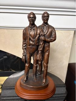 Brothers Joseph & Hyrum  Smith Statue 13”T