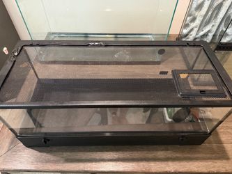 30” × 12” × 13” Glass Terrarium