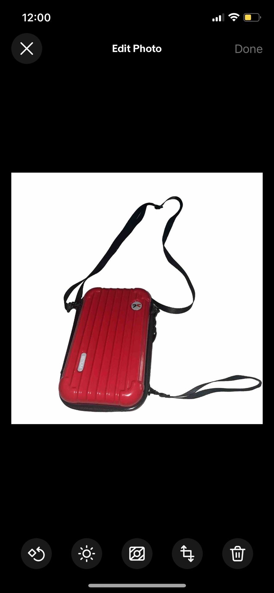 RETIUM Women Mini Suitcase Shape Crossbody Bag Small Shoulder Bag
