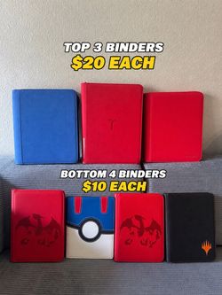 Pokemon Binders!