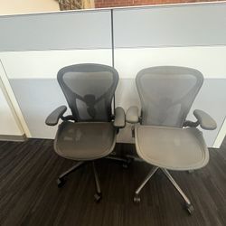 floor, Samples, Embody Air Mirror, And The Sayl Chairs