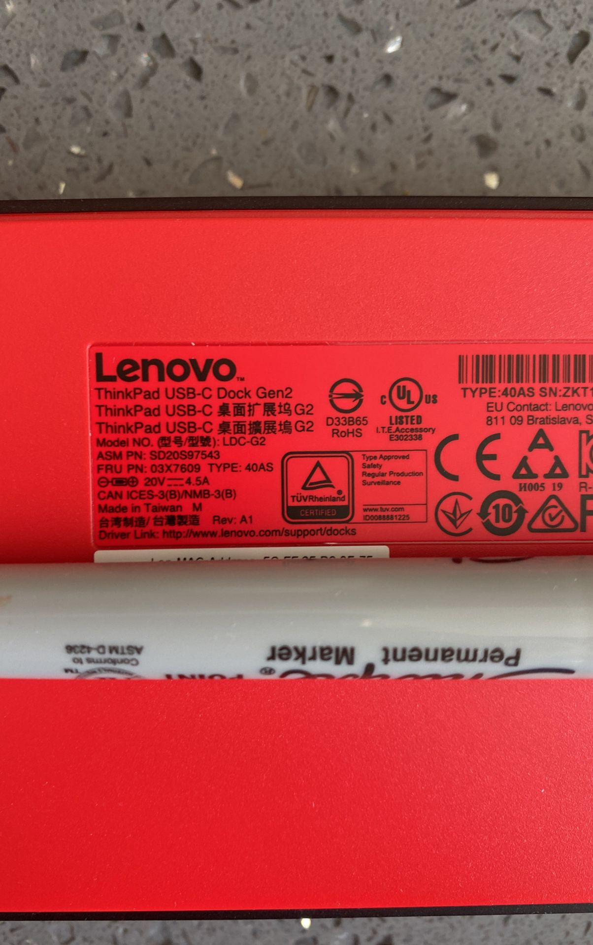 Thinkpad Lenovo USB-C Dock Gen 2