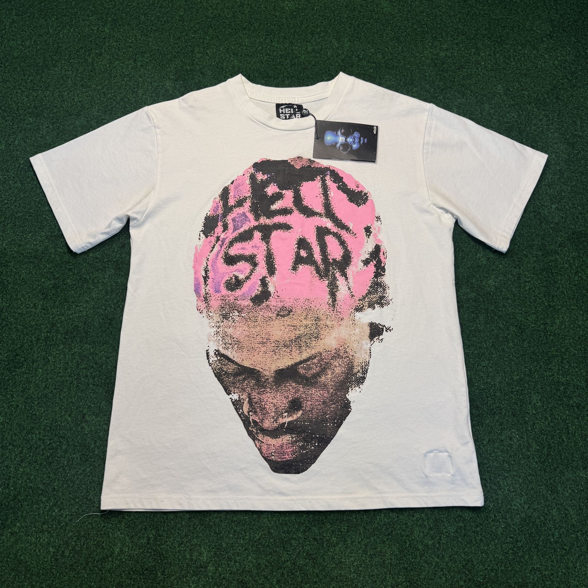 Dennis Rodman Hellstar Graphic Tee White