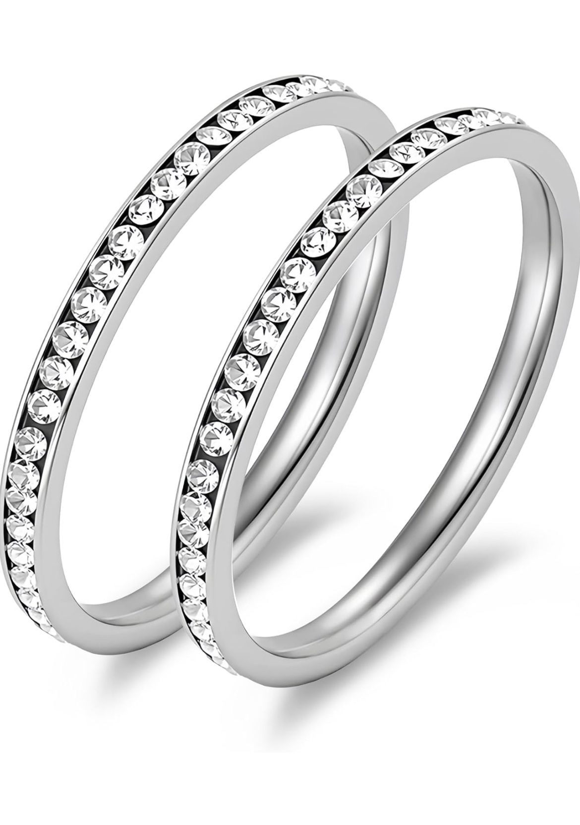 18K Gold Plated Stacking Rings for Oura Ring