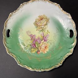 Antique German Cake Plate