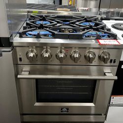 Forno 30in Freestanding Gas Stove 5 Burners We Are Located In The Blue Building 🟦