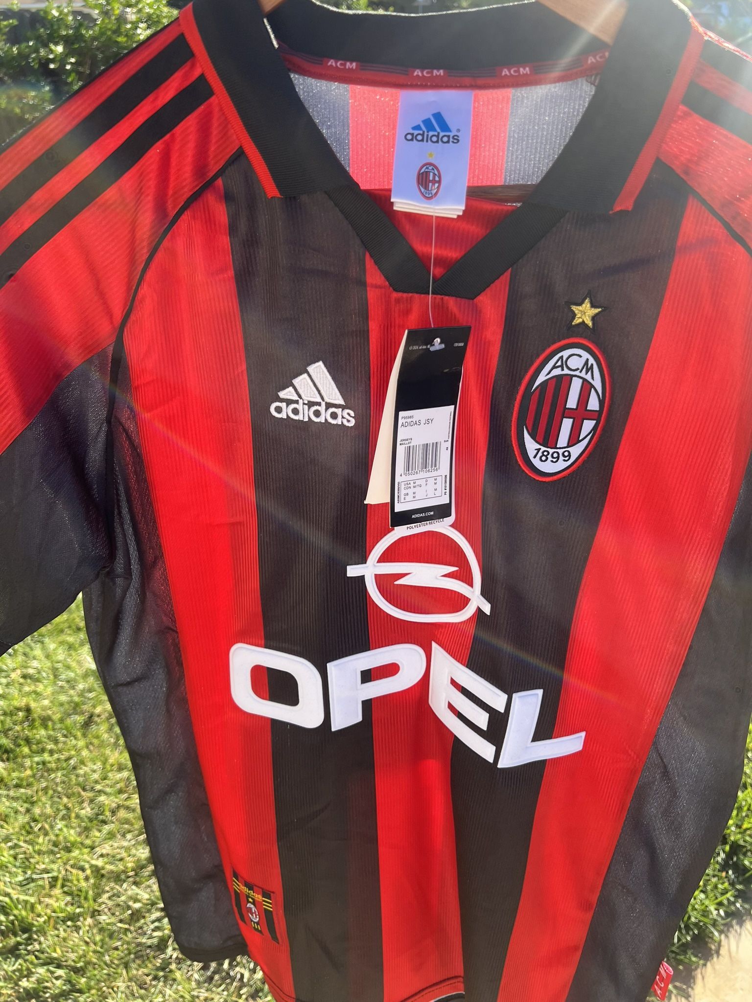 1998/99 Ac Milan Maldini Jersey