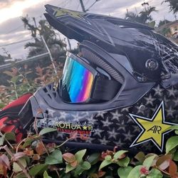 Brand new  (Large) Helmet +Gloves +Goggles for Dirt Bike Motorcycle Motocross ATV  (DOT)