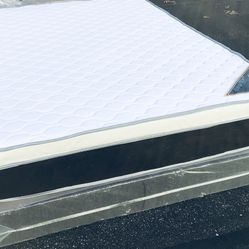 MATTRESS+BOX QUEEN SIZE PILLOW TOP MEDIUM FIRMER 13”THICK COMFORT+QUALITY BRAND NEW WE FINANCE WE DELIVER