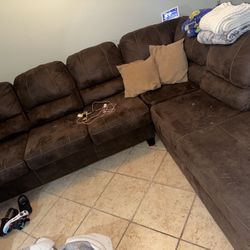 Brown Sectional Couch