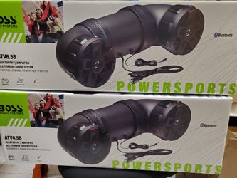 BOSS AUDIO ATV 6.5B BLUETOOTH, AMPLIFICADO, SISTEMA DE SONIDO TODO TERRENO, 450 W IMPERMEABLE MARINO BOSS AUDIO ATV 6.5B BLUETOOTH,SONID
