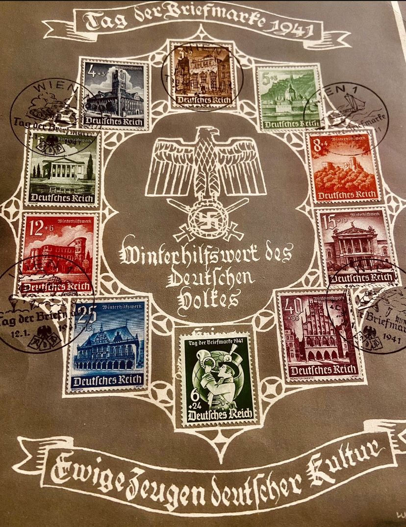 Stamps Vintage Collectible- Historical Germany