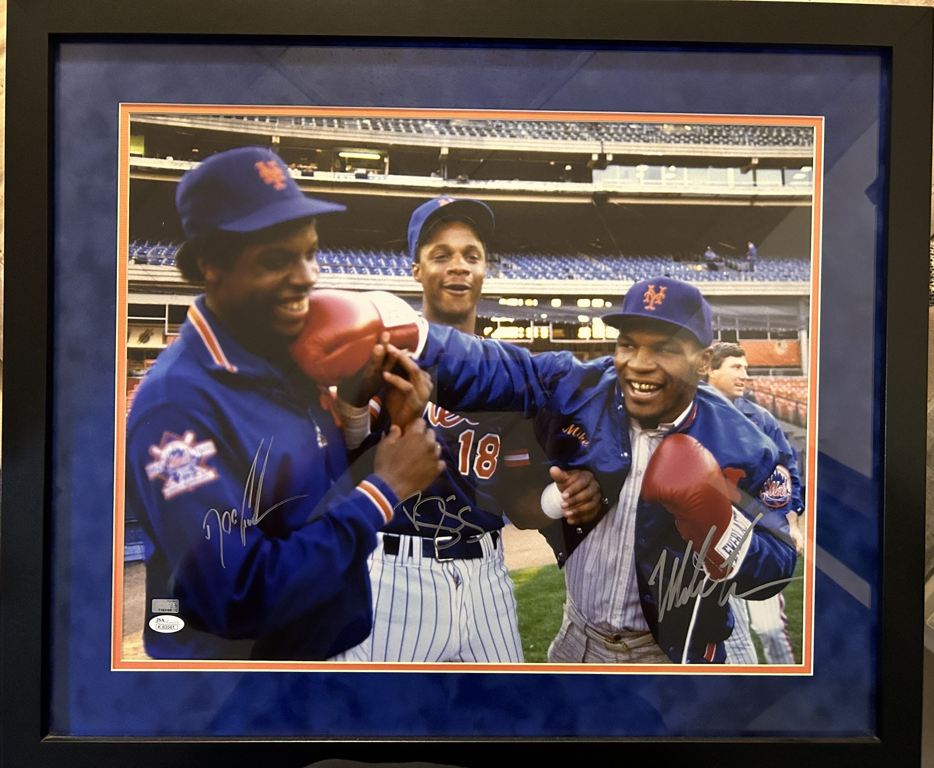 Mike Tyson, Daryl Strawberry, Dwight Gooden Photo