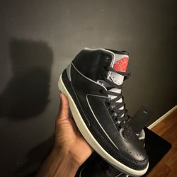 Air Jordan 2 Black Cement 