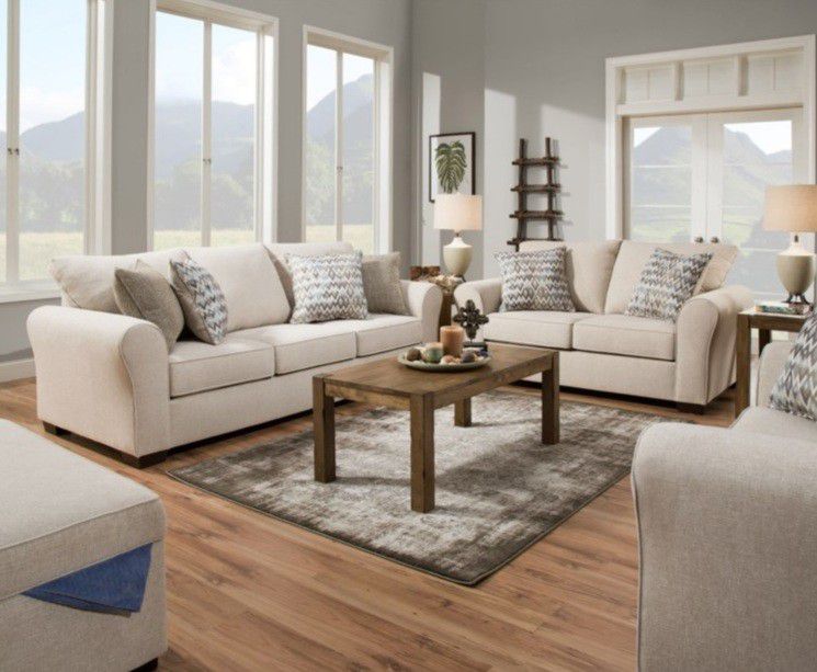 Brand New.! 2pc Living Room Set 😍/take It home with$39down/hablamos Español Y Ofrecemos Financiamiento 🙋 
