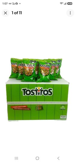 🇲🇽 100% Mexican Tostitos Salsa Verde – Box of 25 Bags 🇲🇽