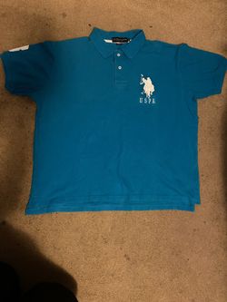 USPA Light Blue Polo