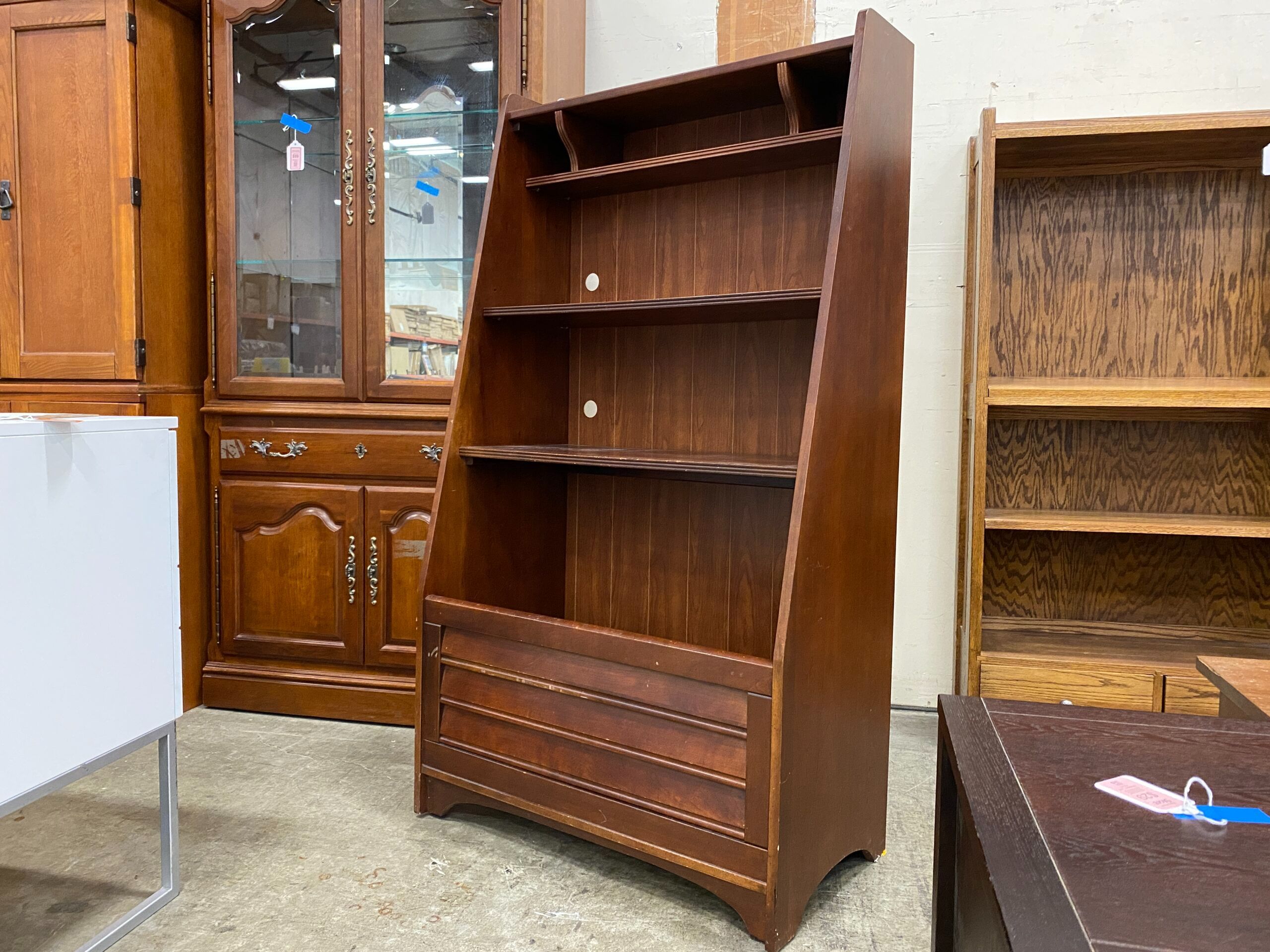 STANLEY Dark Cherry Bookcase/ Toy Storage