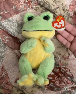 Frog Beanie Baby Stuffed Animal