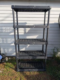 Durable Plastic Shelves 